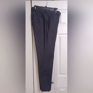 Mens slim fit black dress pant. Size 34x32